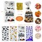 Wrapables Halloween Cellophane Treat Bags With Twist Ties for Candy, Treats, Trick or Treat and Party Favors, Halloween Treat Bags, Halloween Gift Bags, Halloween Goody Bags (100pcs), Dark Creatures
